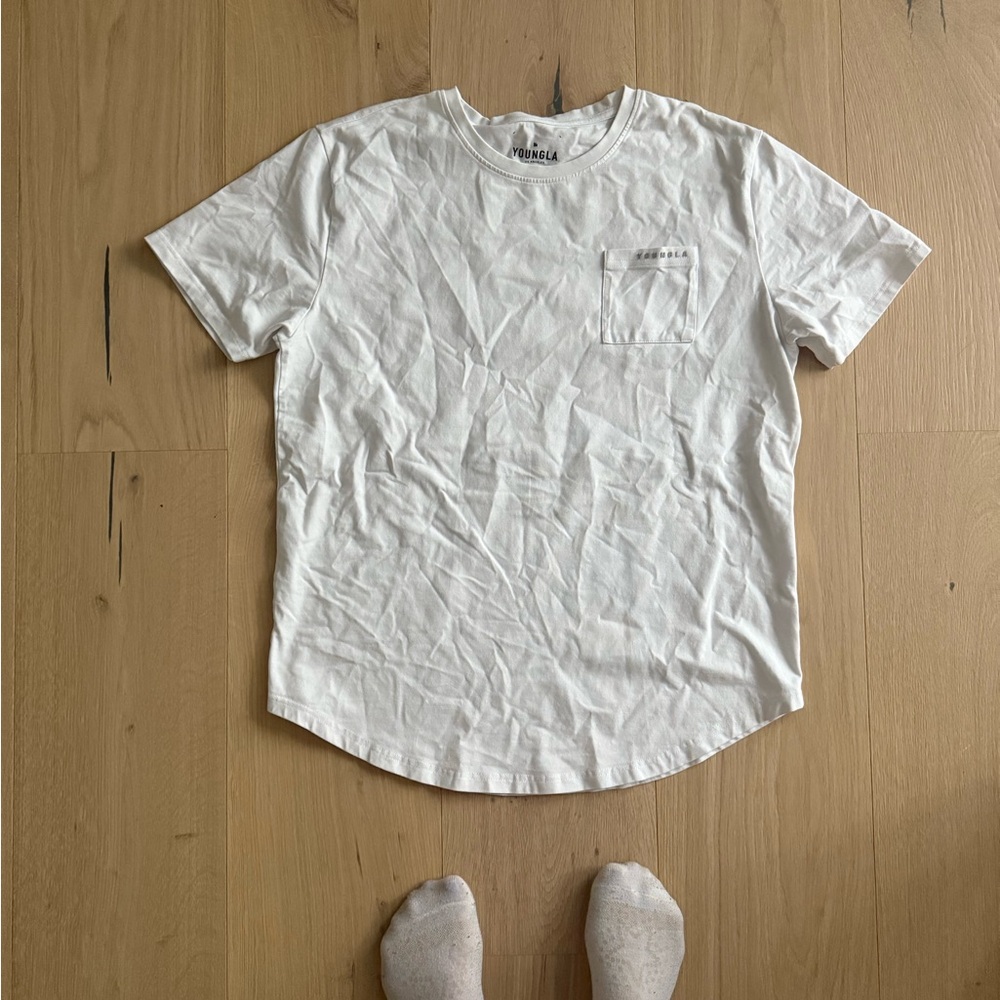 YoungLA White Short Sleeve Tee
